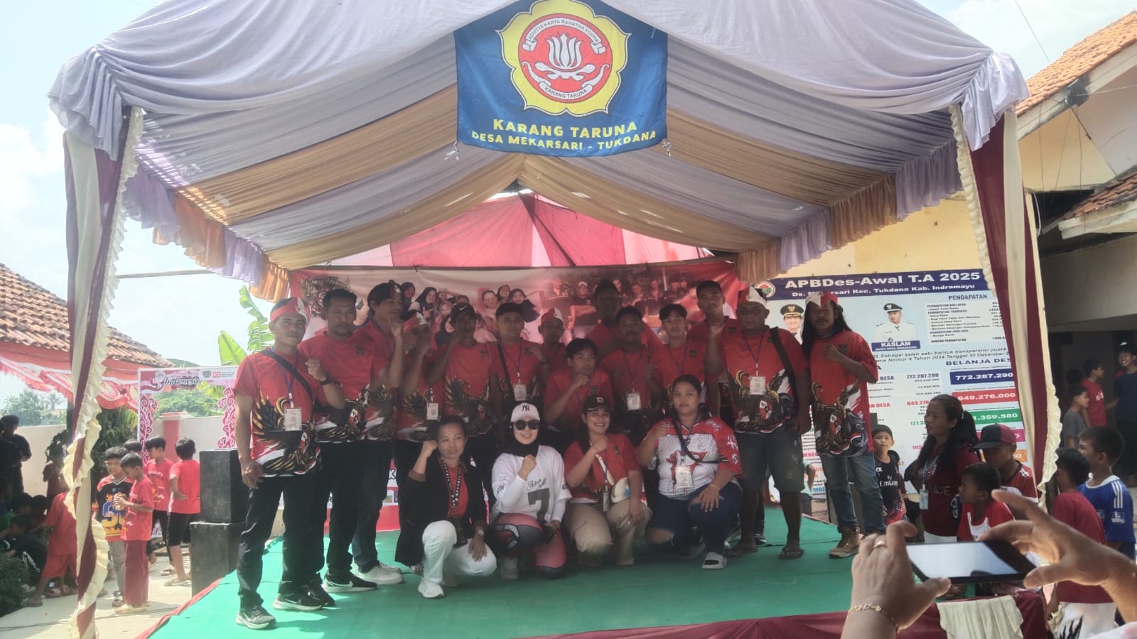 Karang Taruna Fajar Mekar Desa Mekarsari Gelar Berbagai Lomba Meriahkan HUT RI Ke-80